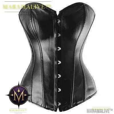 New Steampunk Steel Boned Lace up Back Sexy Body Bustier Overbust Corset