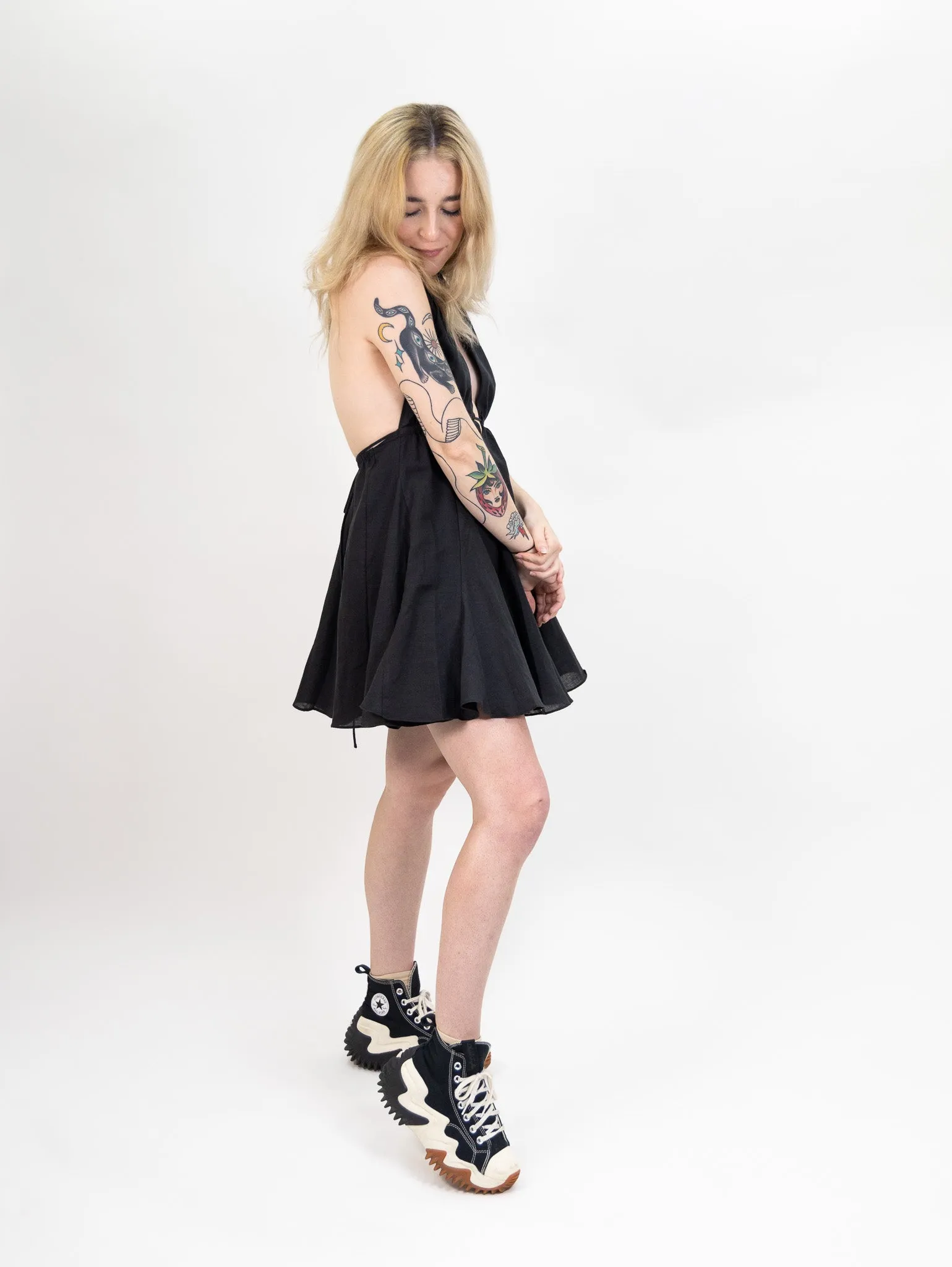 Nia Eden Dress - Black