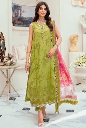 Noor Chiffon Laserkari 2023 by Saadia Asad | D-01