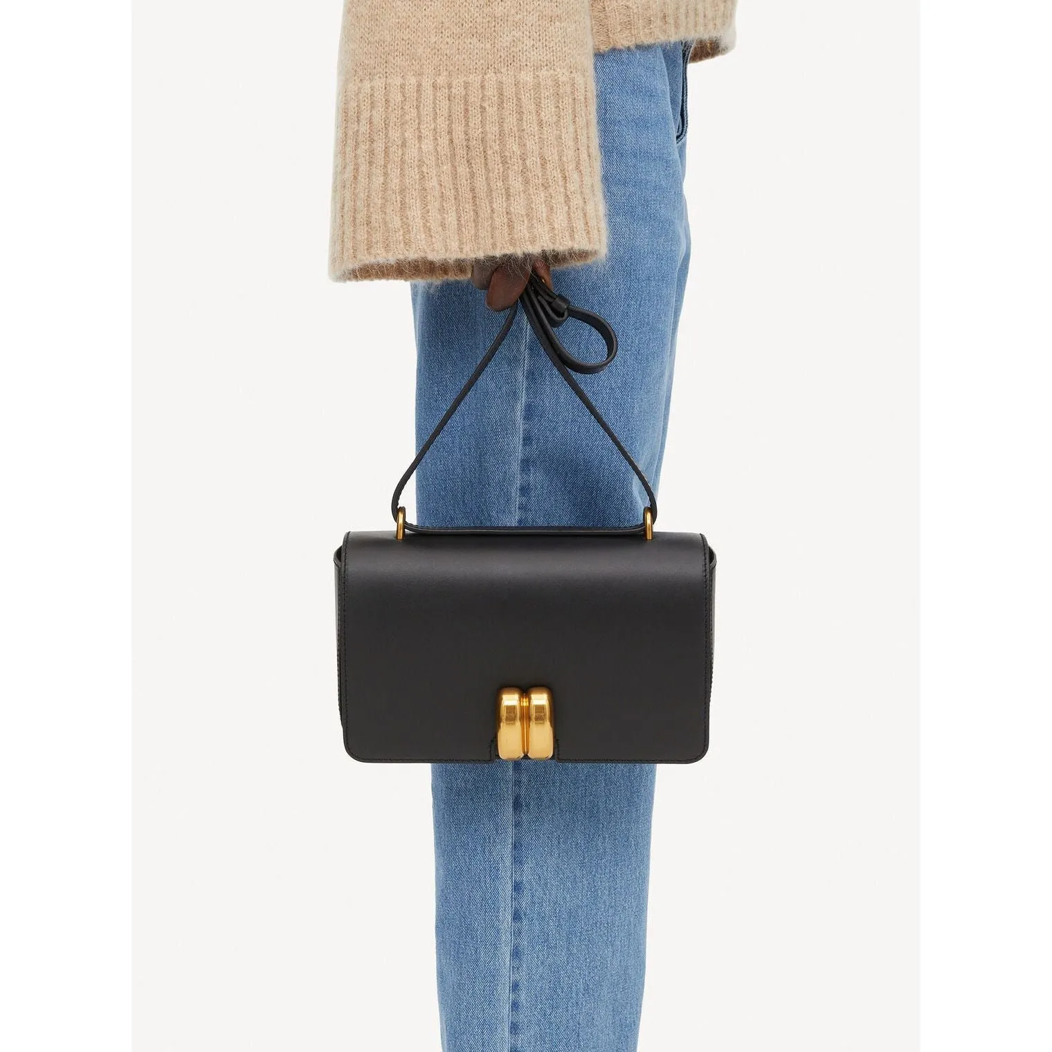 NOVAL LEATHER SHOULDER BAG