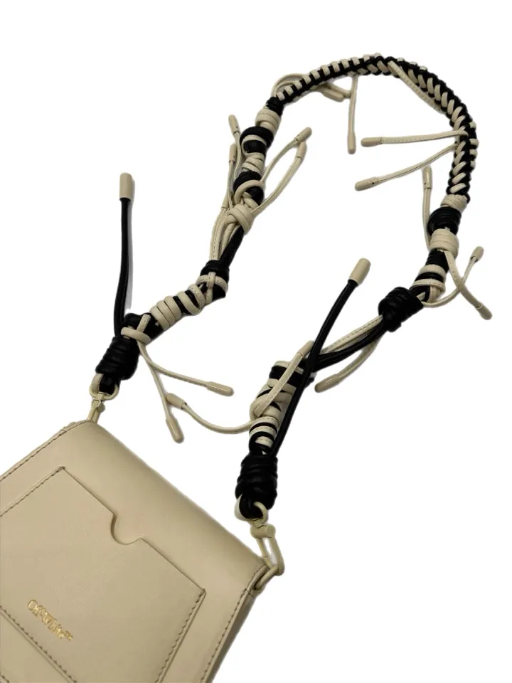 Off-White Skeleton Binder Shoulder Bag