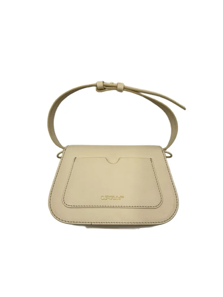 Off-White Skeleton Binder Shoulder Bag