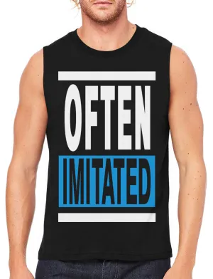 Often Imitated Men's Sleeveless T-Shirt