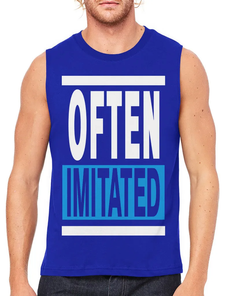 Often Imitated Men's Sleeveless T-Shirt