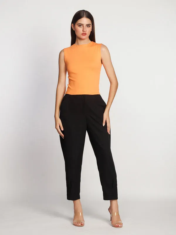 Orange Solid Top