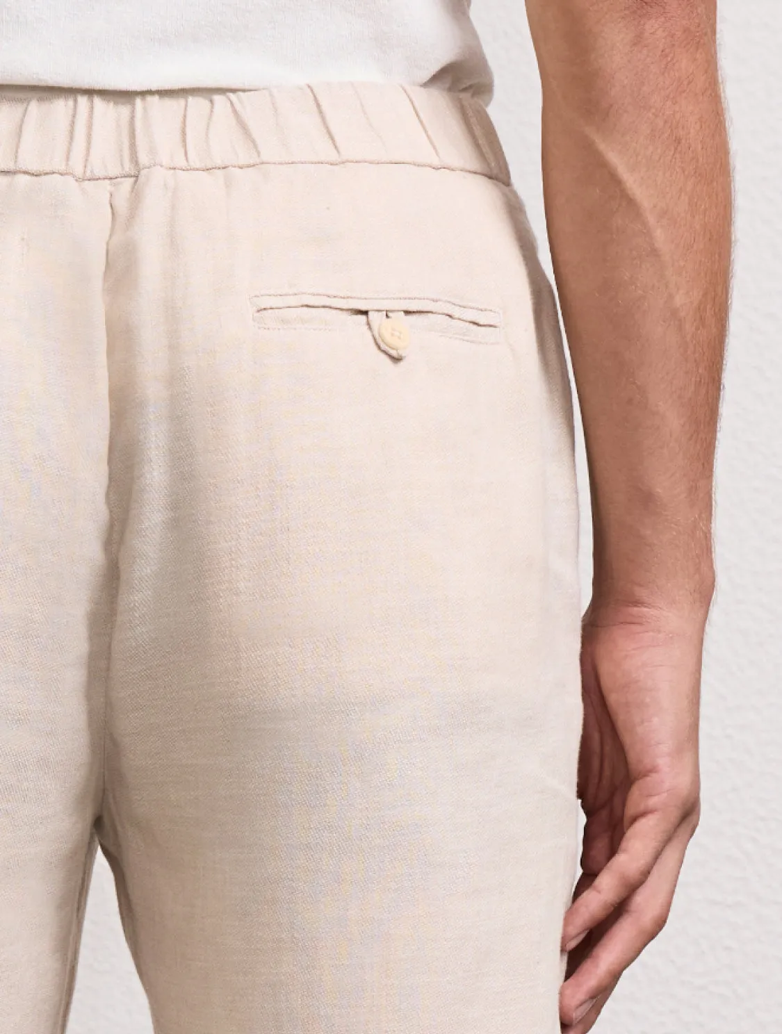 OSCAR LINEN TROUSERS