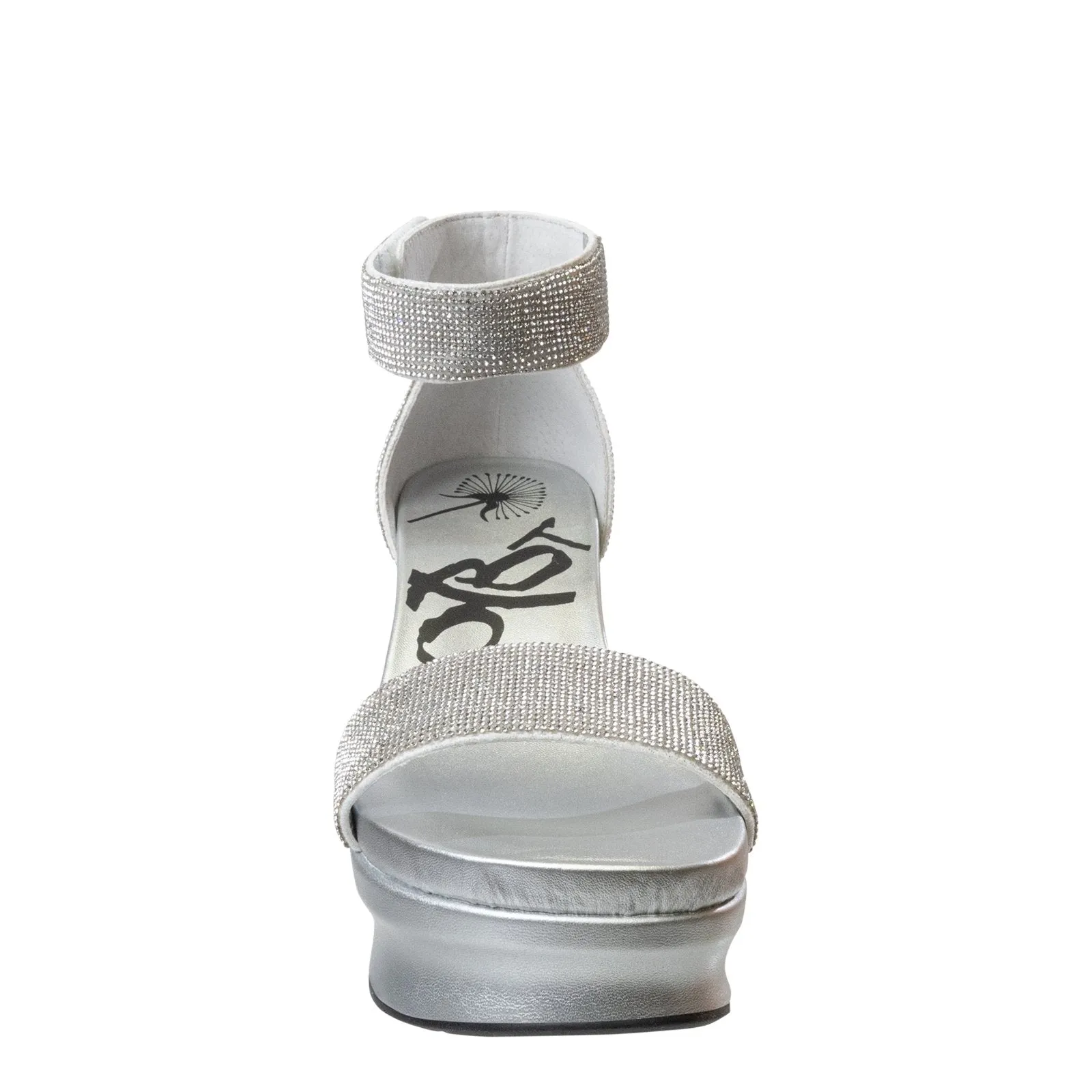 OTBT - STATUS in SILVER Wedge Sandals
