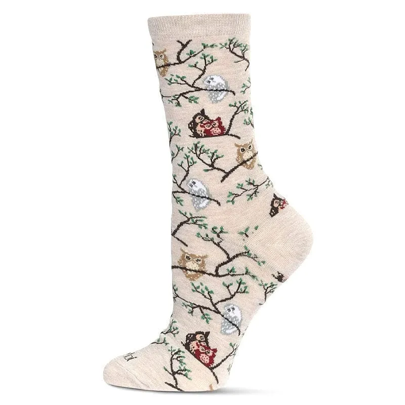Owl Bamboo Socks for Her