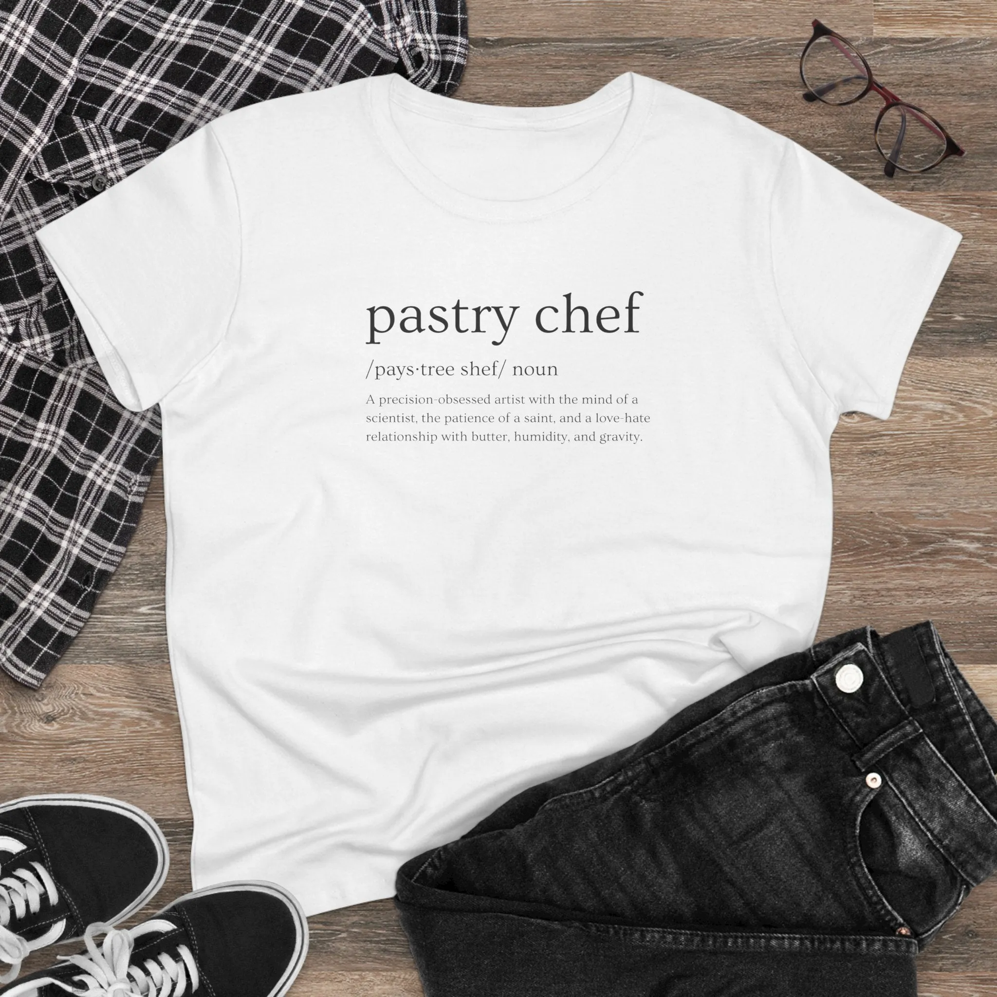 Pastry Chef Definition Women’s T-Shirt – Soft, Stylish & Made for Dessert Artists