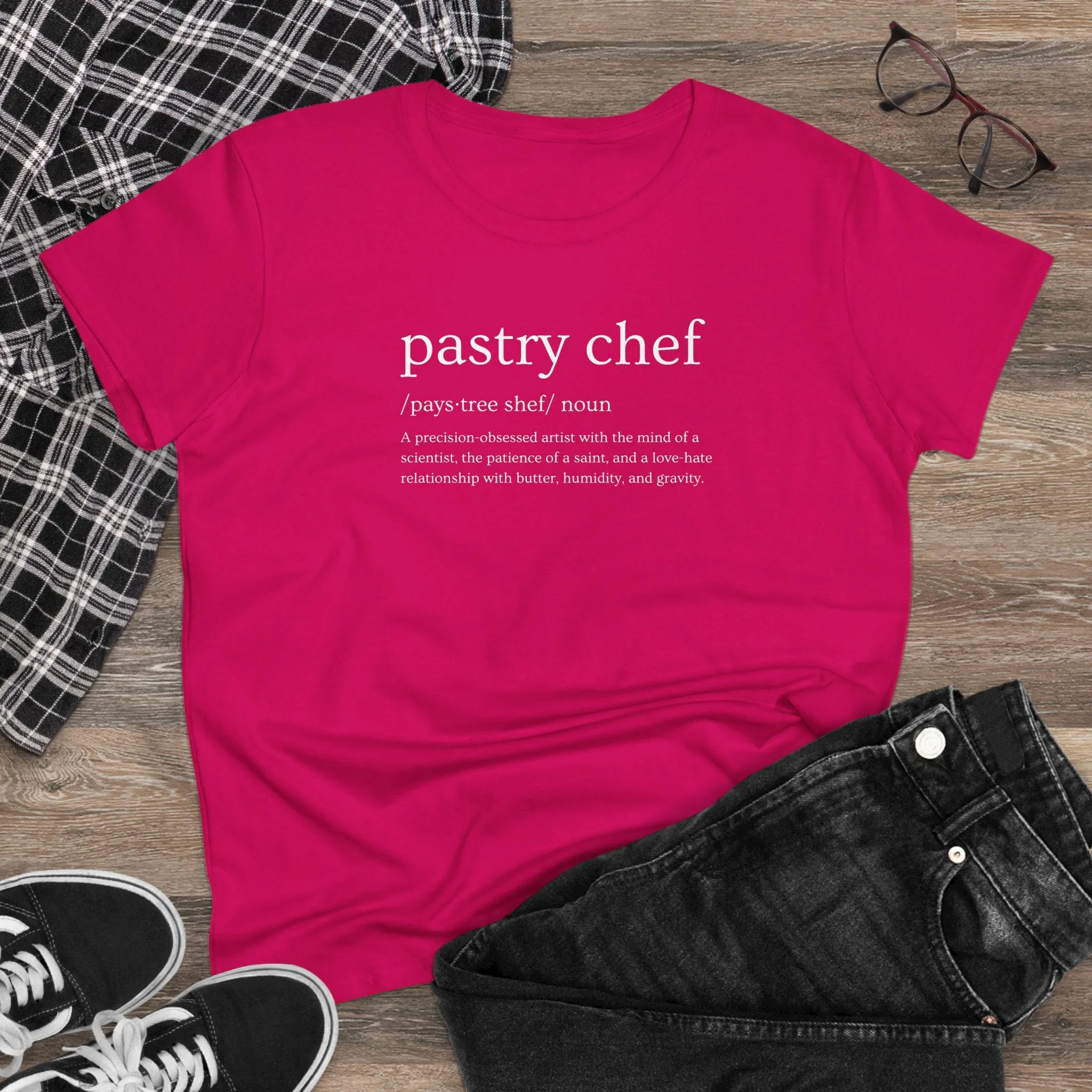 Pastry Chef Definition Women’s T-Shirt – Soft, Stylish & Made for Dessert Artists