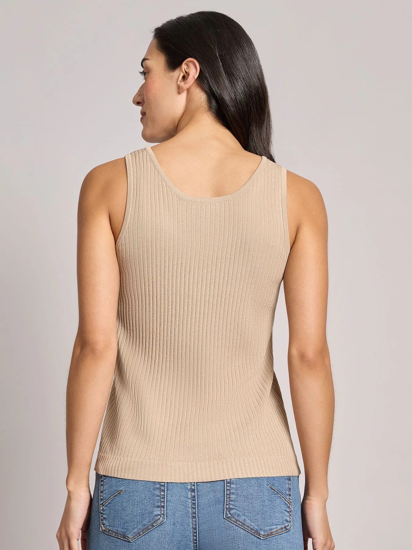 Petite Sutton Scoop Neck Tank Top