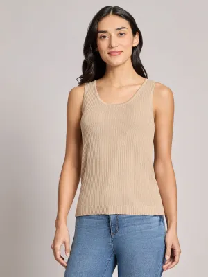 Petite Sutton Scoop Neck Tank Top