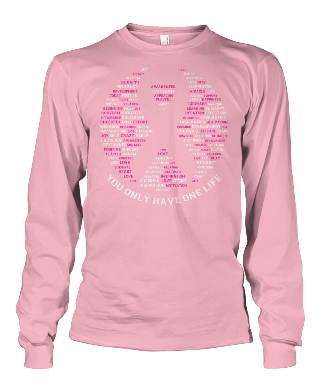 Pink Ribbon Breast Cancer Awareness Shirts and Long Sleeves