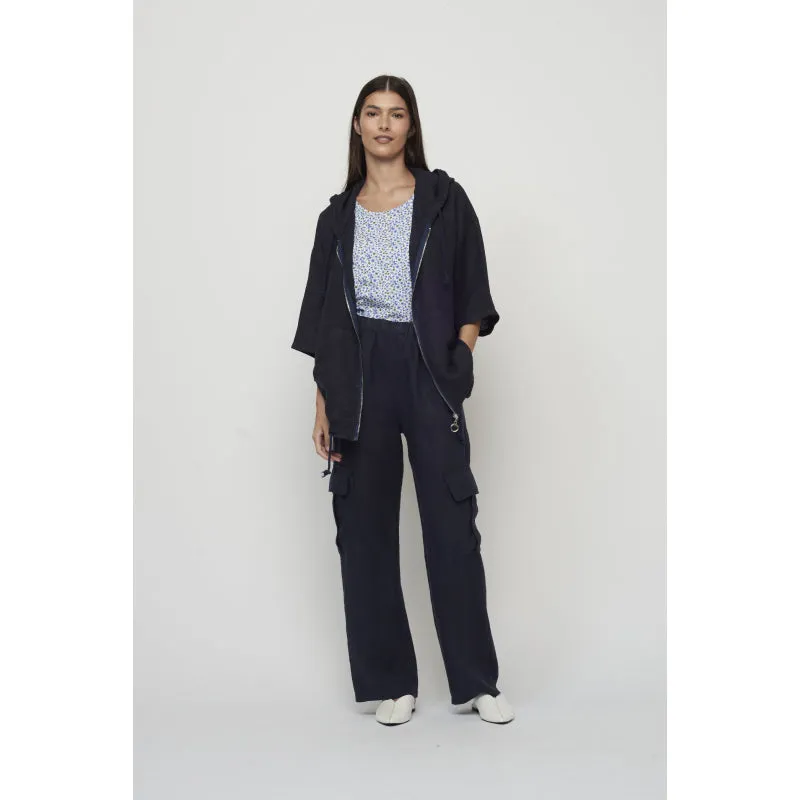 Pistache Linen Cargo Pant