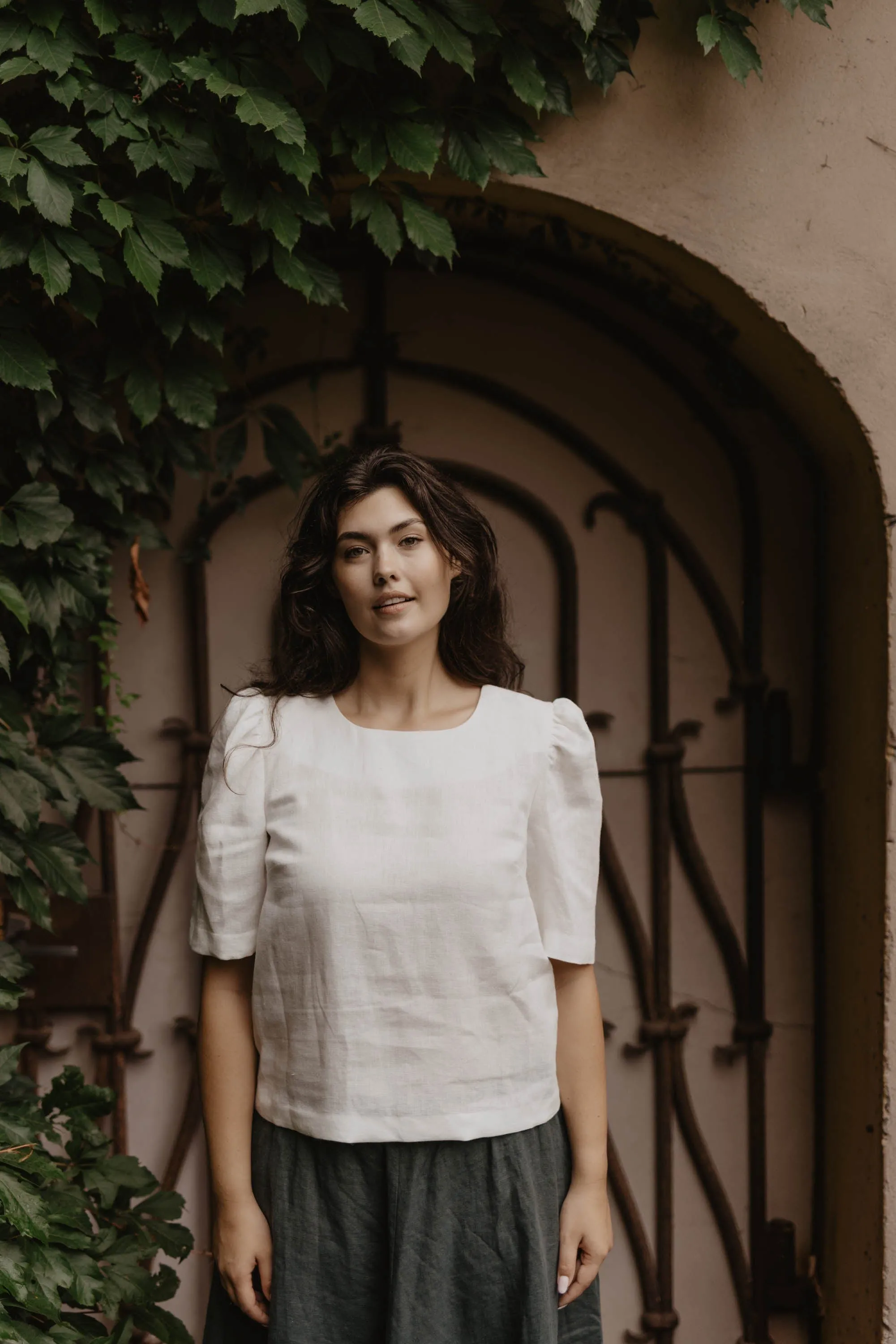 Poppy Women's Linen Top | Multiple Colours