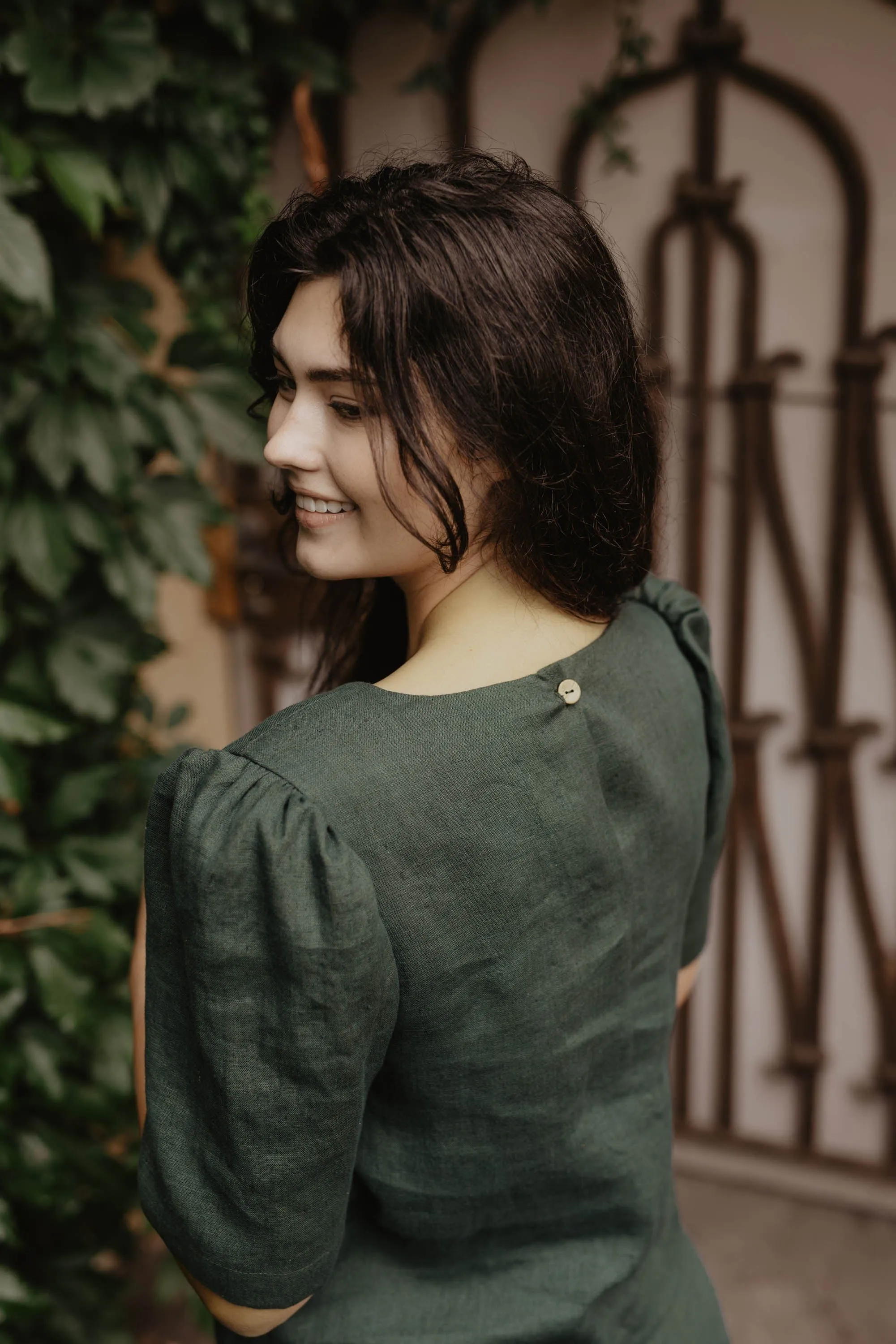 Poppy Women's Linen Top | Multiple Colours