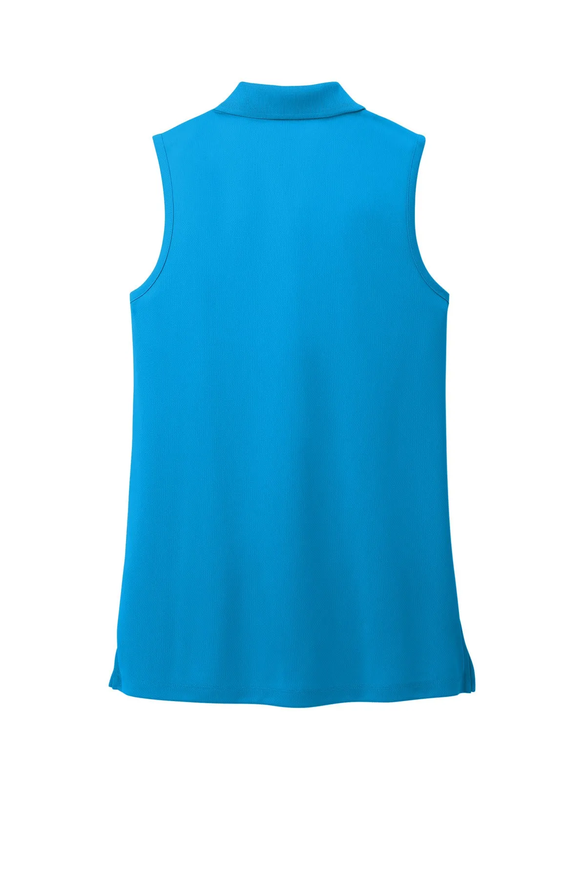 Port Authority Women's Dry Zone UV Micro-Mesh Sleeveless Polo LK110SV Coastal Blue