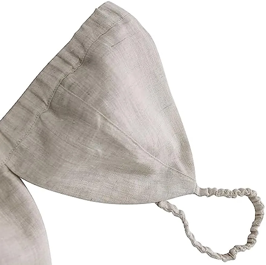 Pure Linen Triangle Bikini Bathing Suit Tops