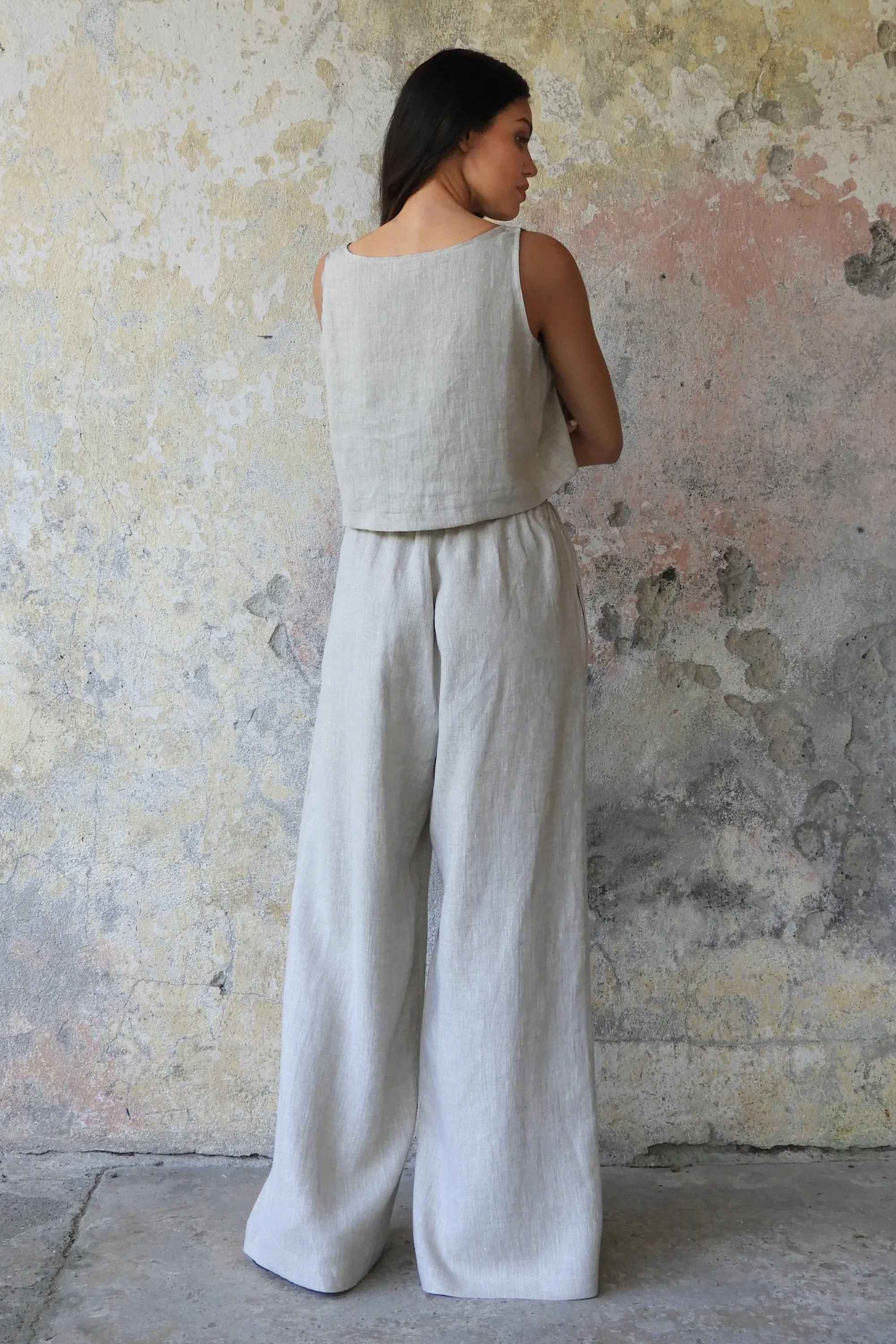 PURE Women's Linen Top