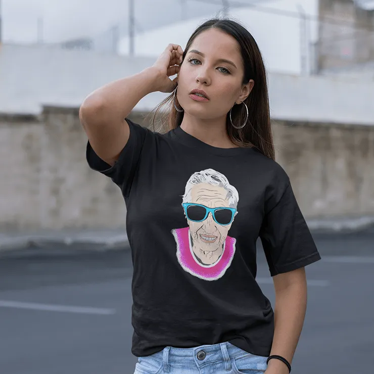 "Happy Grandma"  Custom T-Shirt for Women
