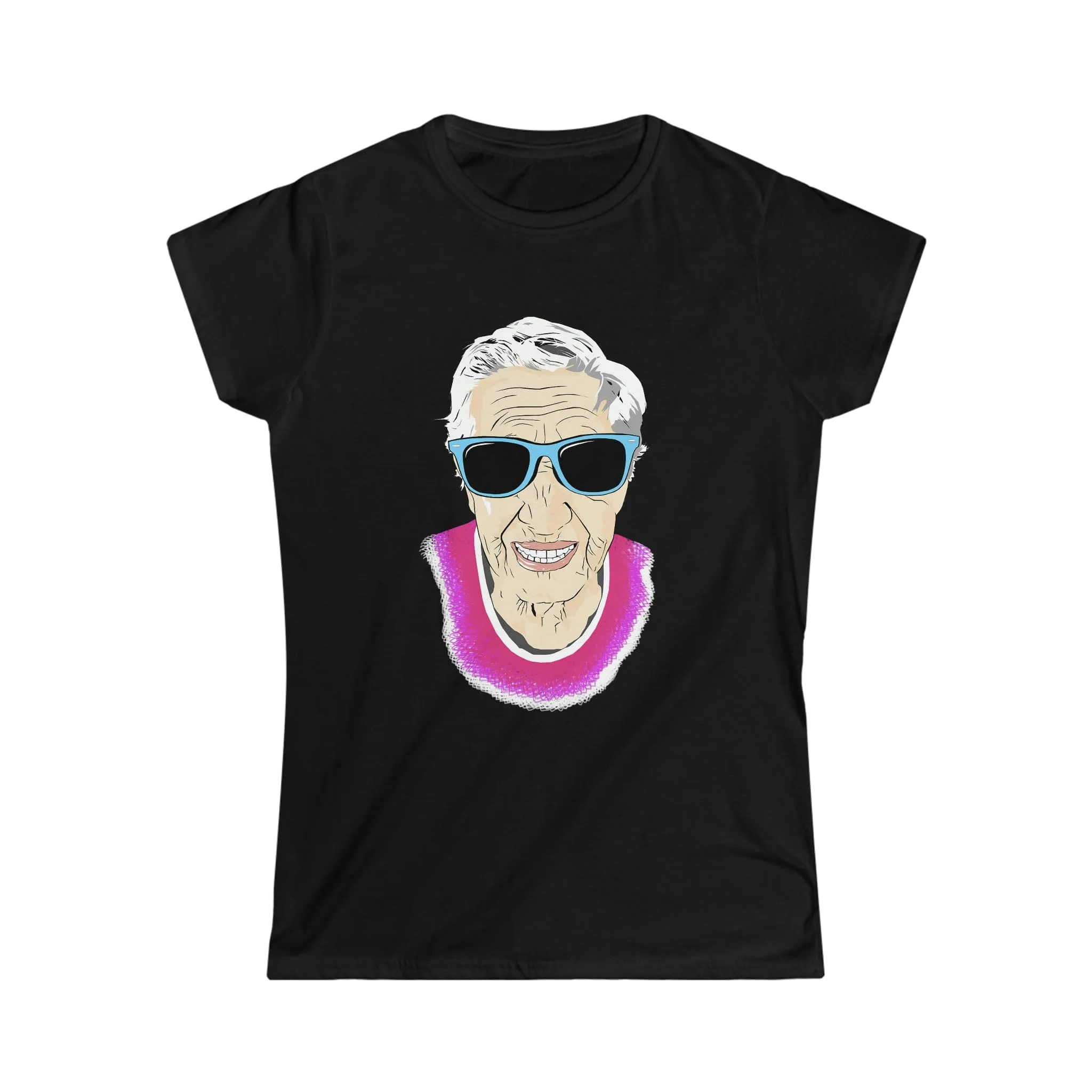 "Happy Grandma"  Custom T-Shirt for Women