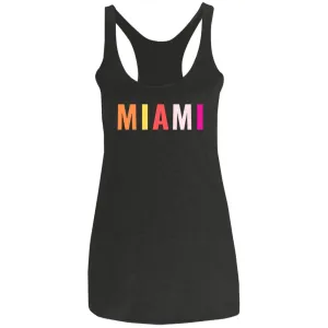 "Miami" Ladies' Racerback Tank