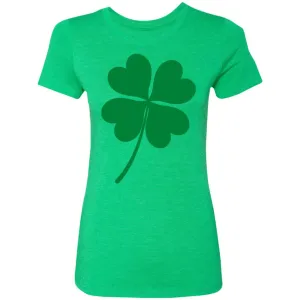 "Shamrock" Ladies' Triblend T-Shirt