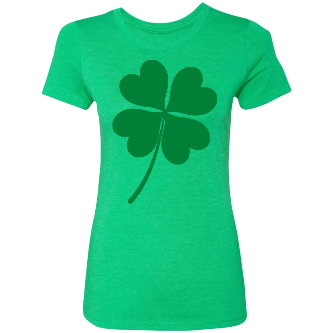 "Shamrock" Ladies' Triblend T-Shirt