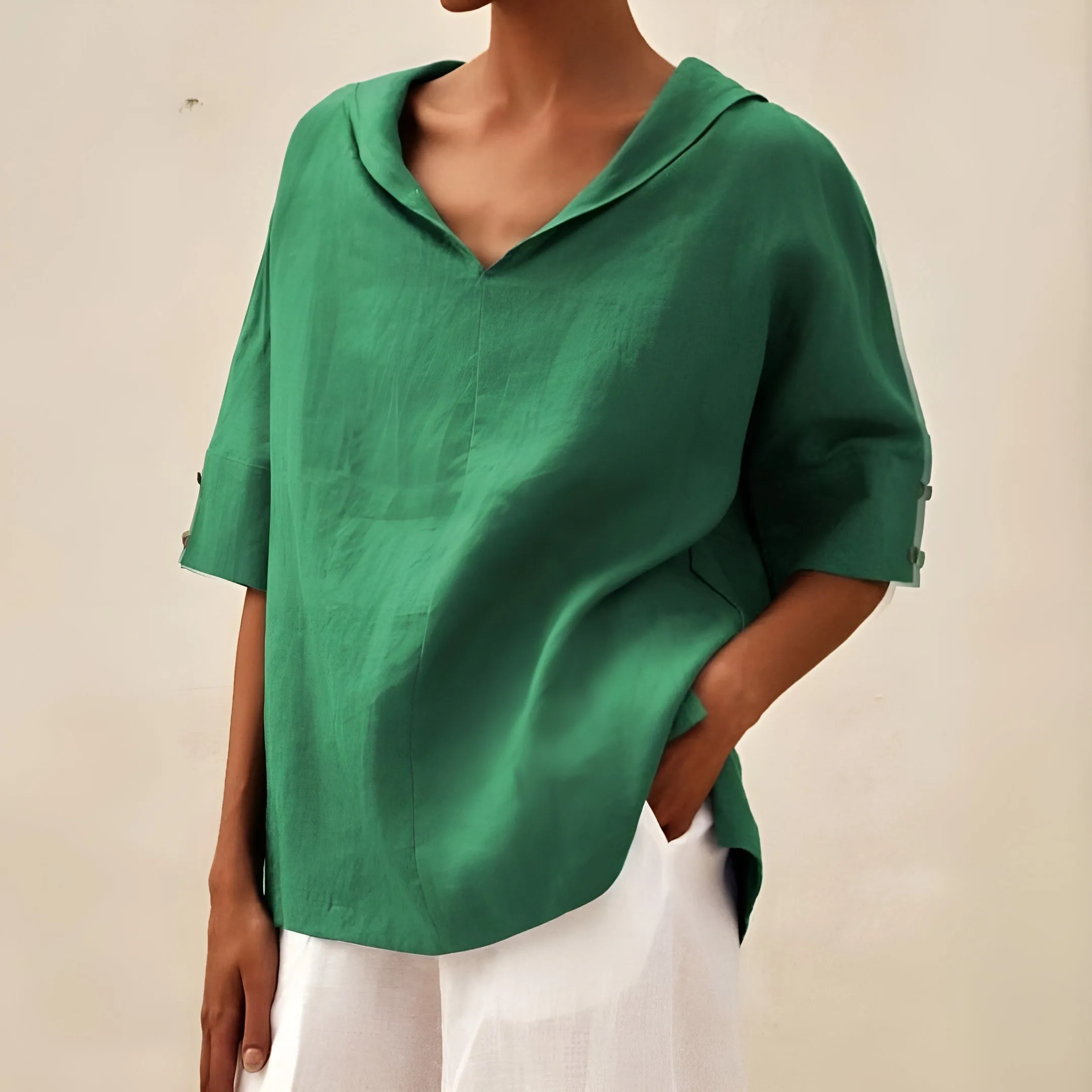 RAYA | LINEN BLOUSE