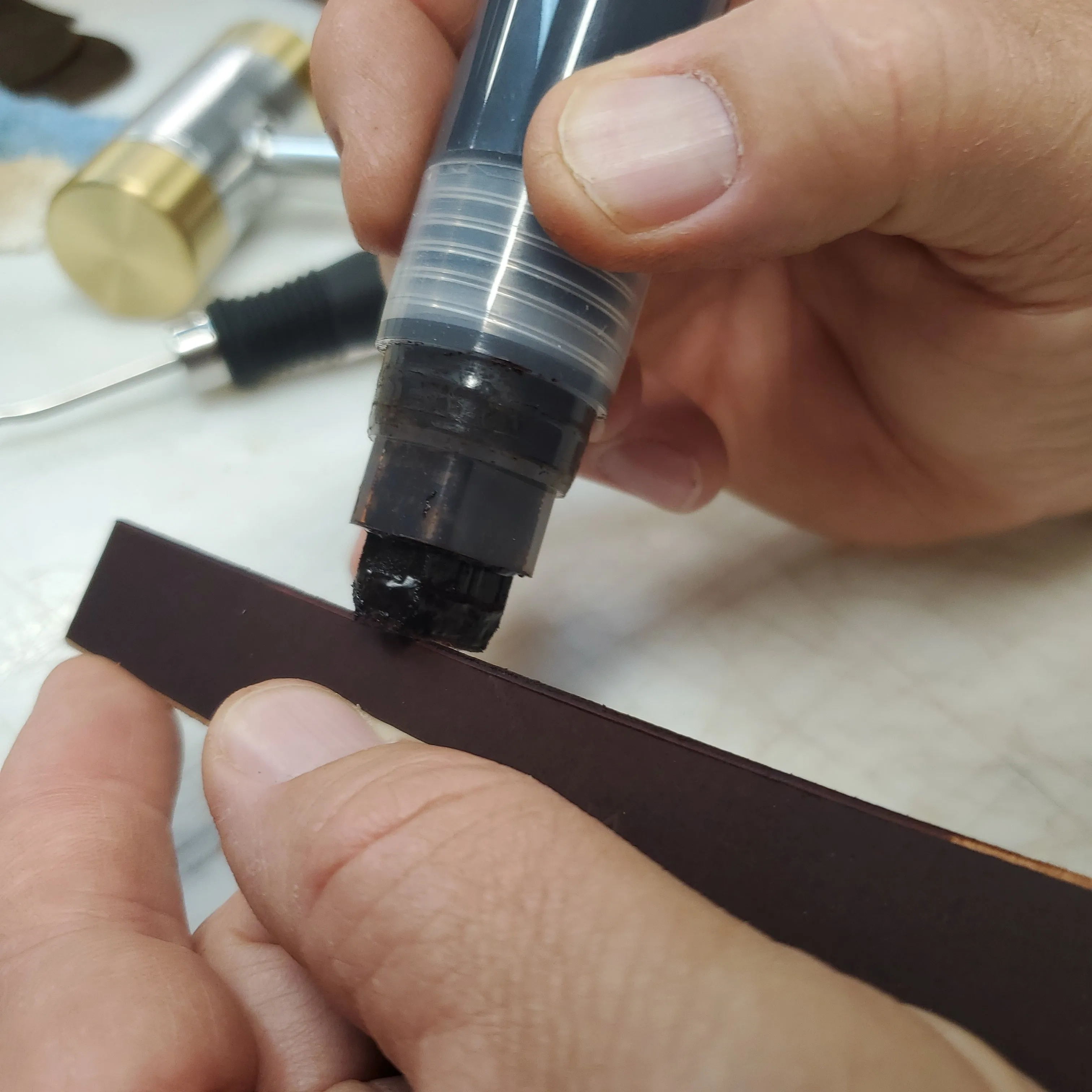 Refillable Leather Dye Stain Pen - Large