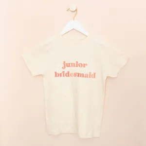 Retro Junior Bridesmaid Shirt
