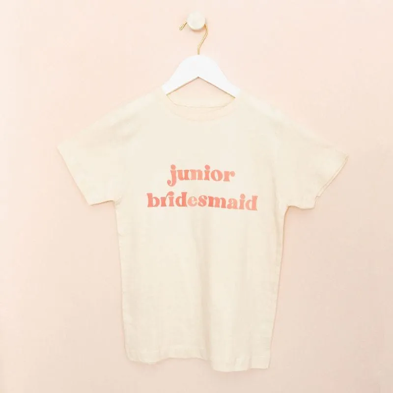 Retro Junior Bridesmaid Shirt