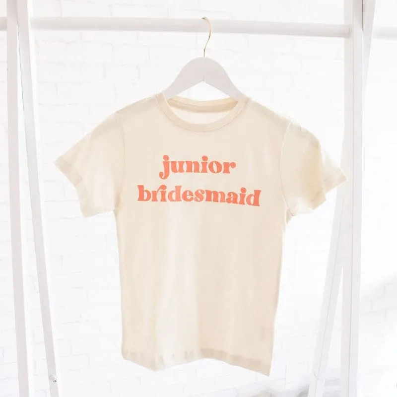 Retro Junior Bridesmaid Shirt