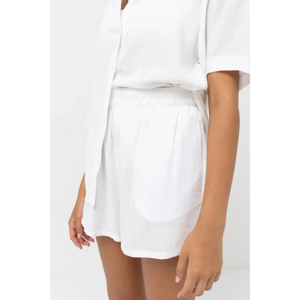 RHYTHM CLASSIC BEACH SHORT WHITE