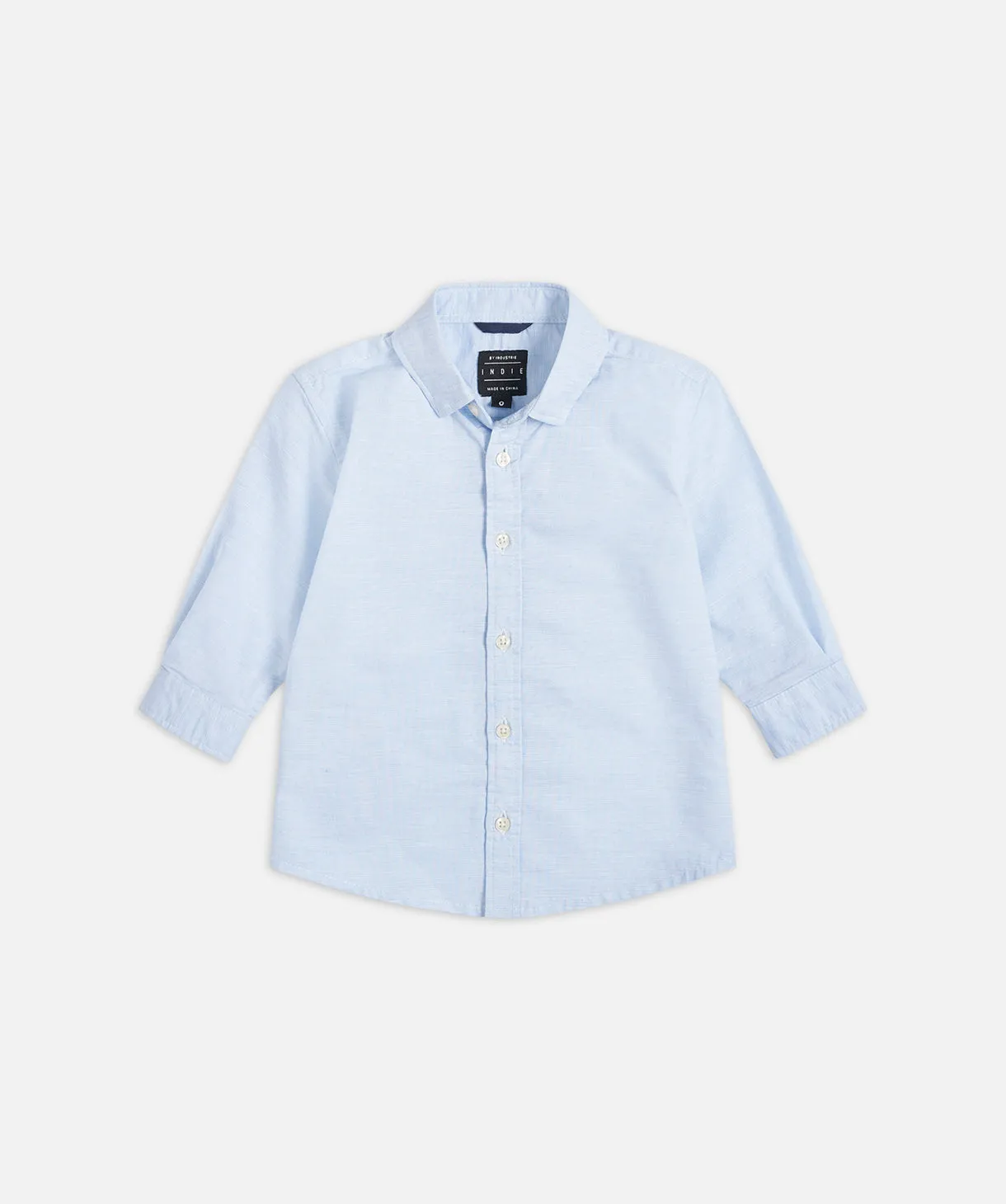 Rickard L/s Shirt - Light Blue