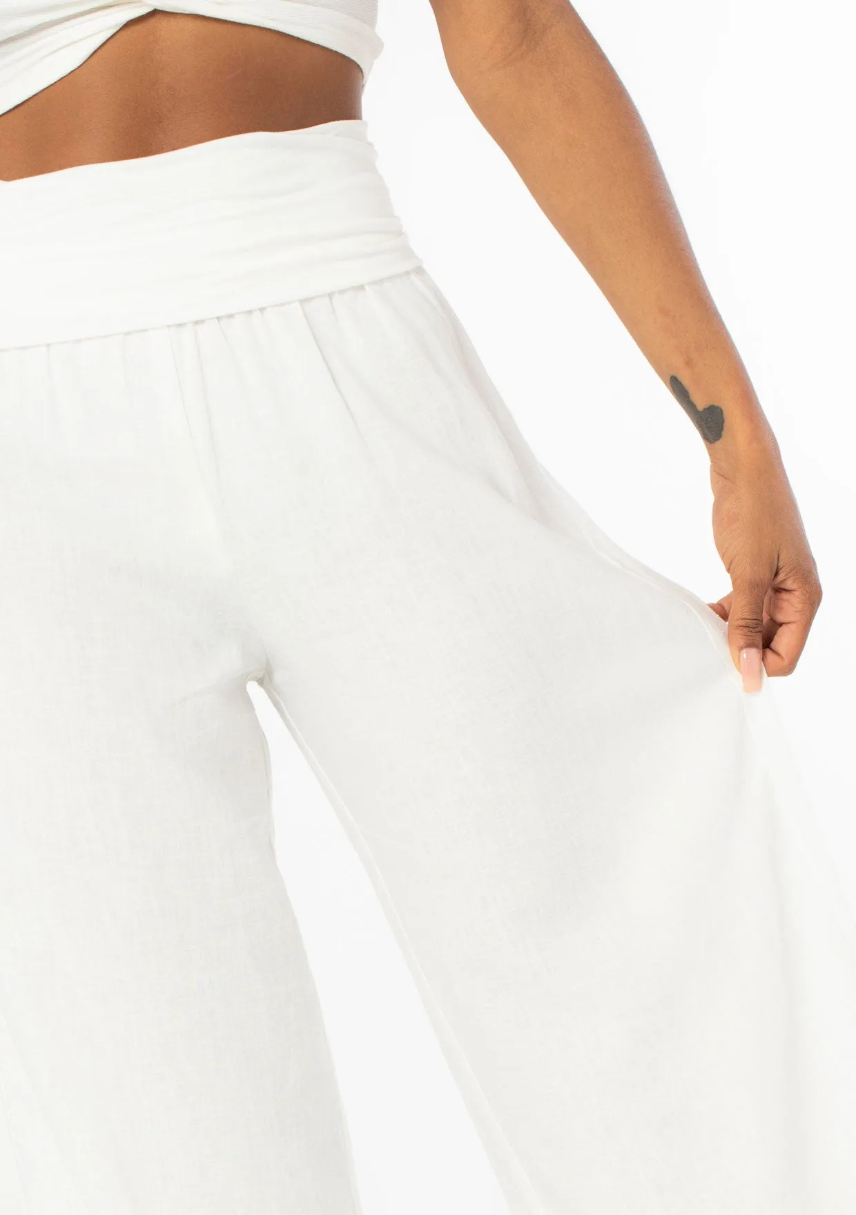 Ritual Linen Wide Leg Pant