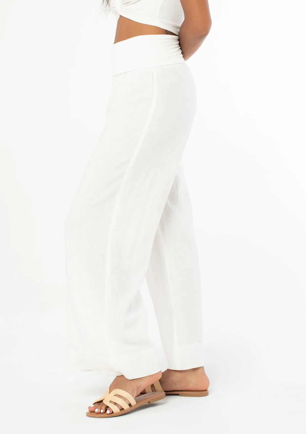 Ritual Linen Wide Leg Pant
