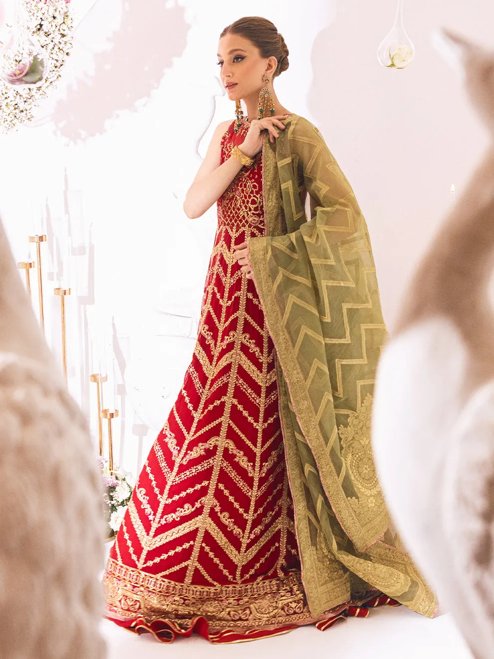 ROHEENAZ | SAWARIYA LUXURY KALIDAAR CHIFFON '23 - 03