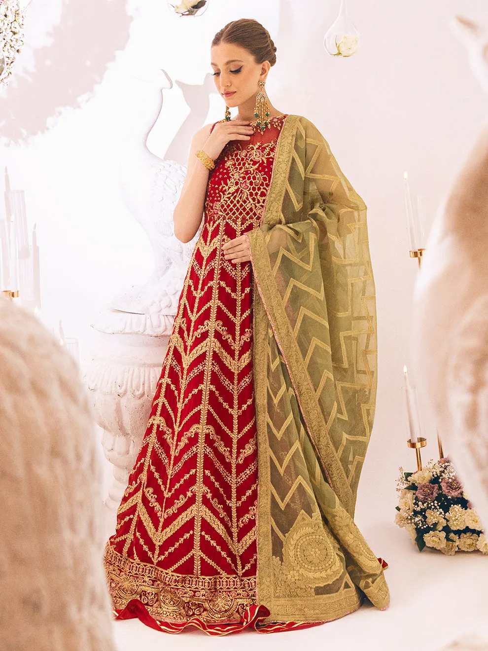 ROHEENAZ | SAWARIYA LUXURY KALIDAAR CHIFFON '23 - 03