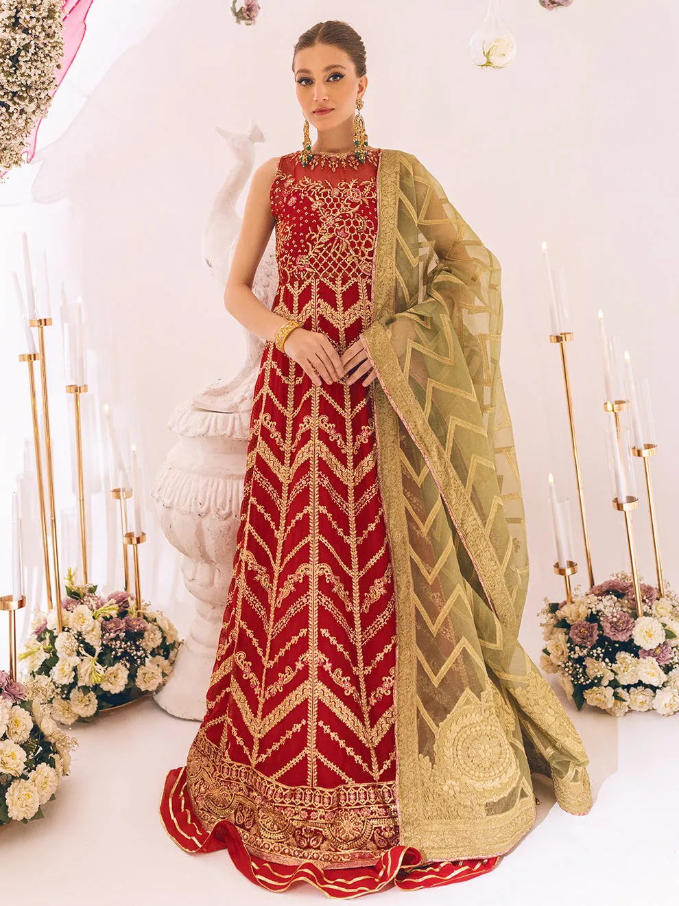 ROHEENAZ | SAWARIYA LUXURY KALIDAAR CHIFFON '23 - 03