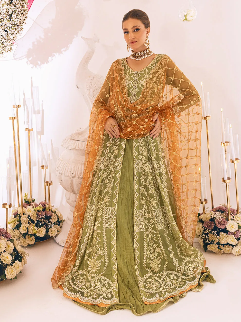 ROHEENAZ | SAWARIYA LUXURY KALIDAAR CHIFFON '23 - 05