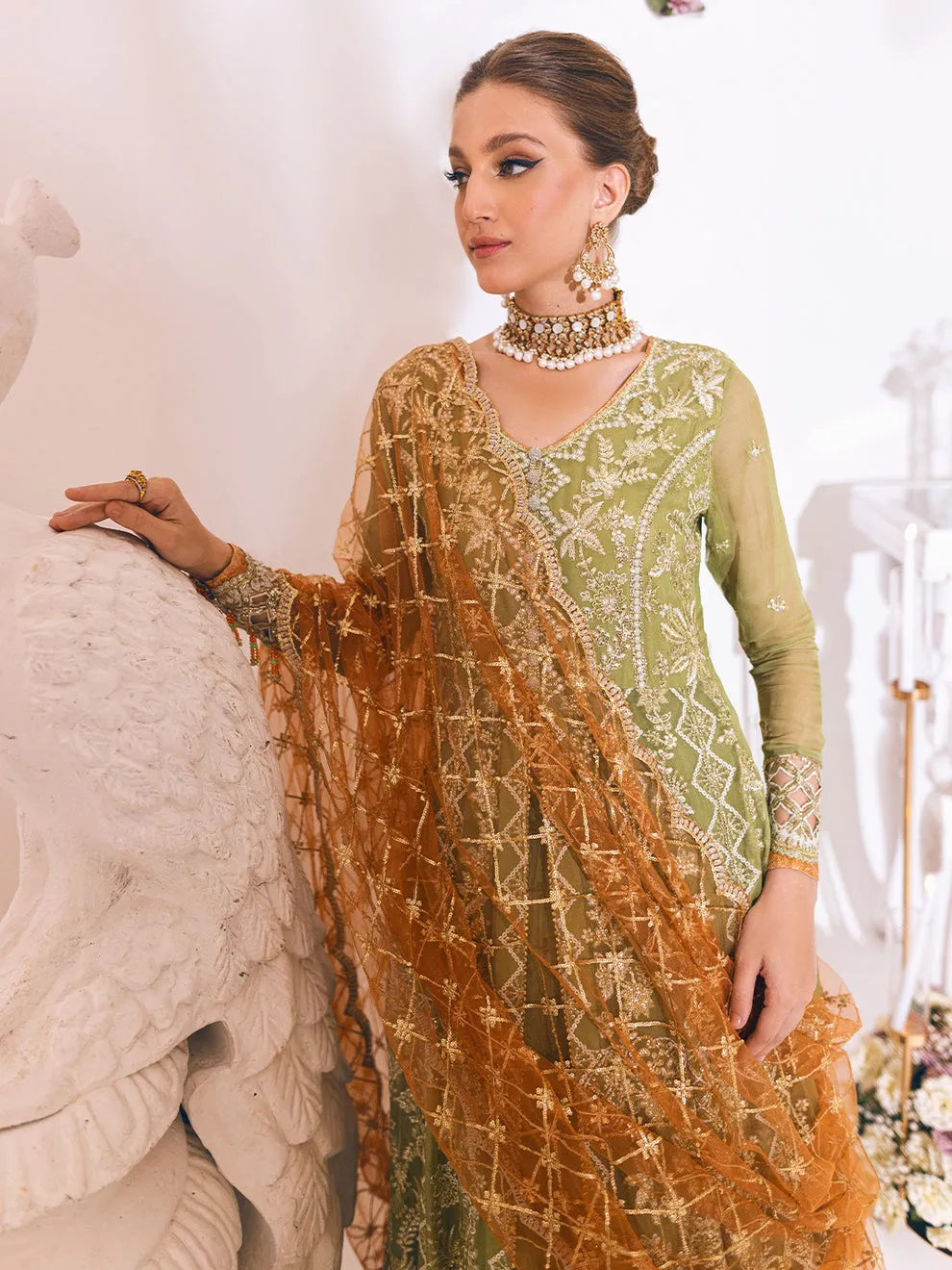 ROHEENAZ | SAWARIYA LUXURY KALIDAAR CHIFFON '23 - 05