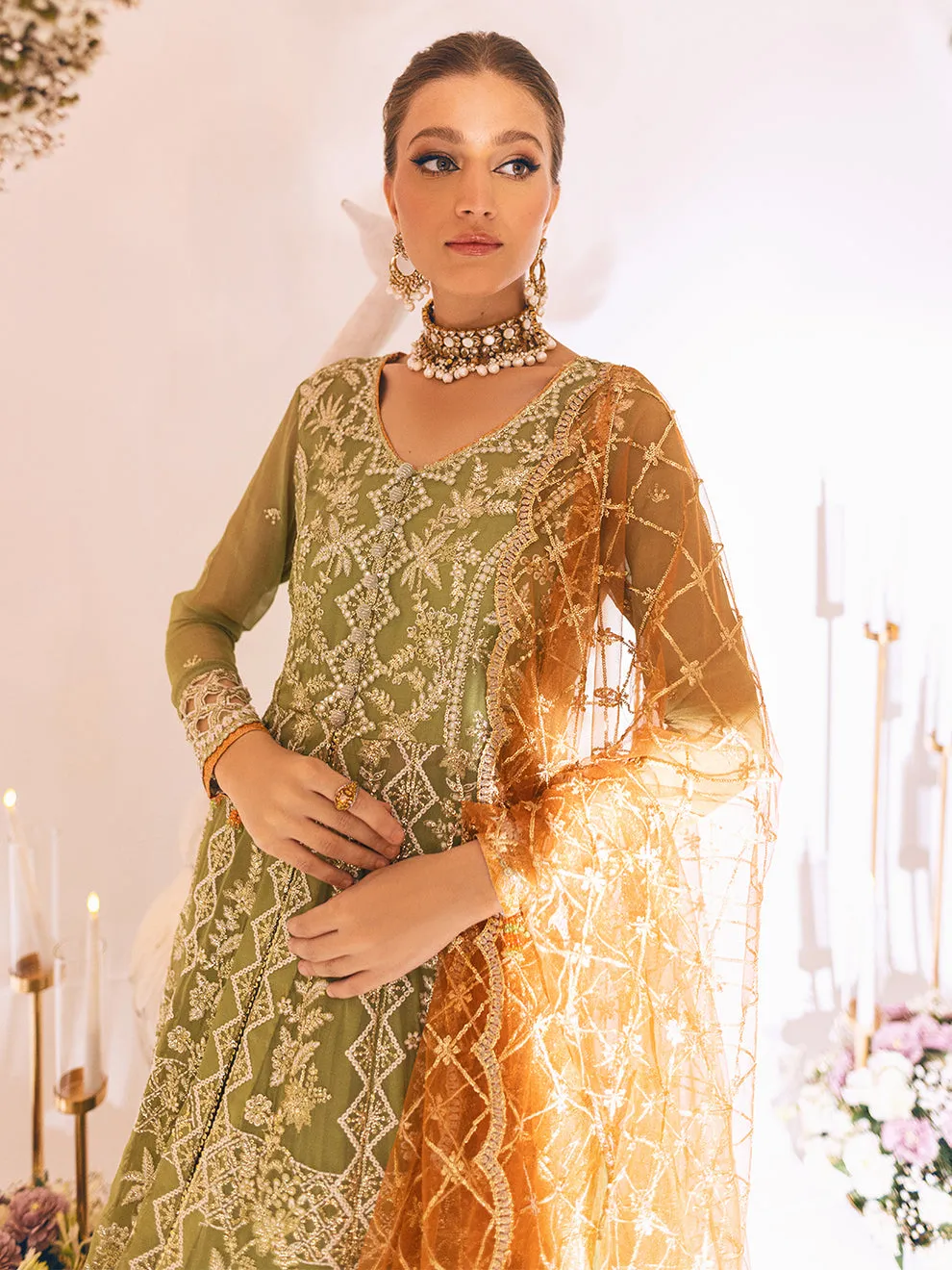 ROHEENAZ | SAWARIYA LUXURY KALIDAAR CHIFFON '23 - 05