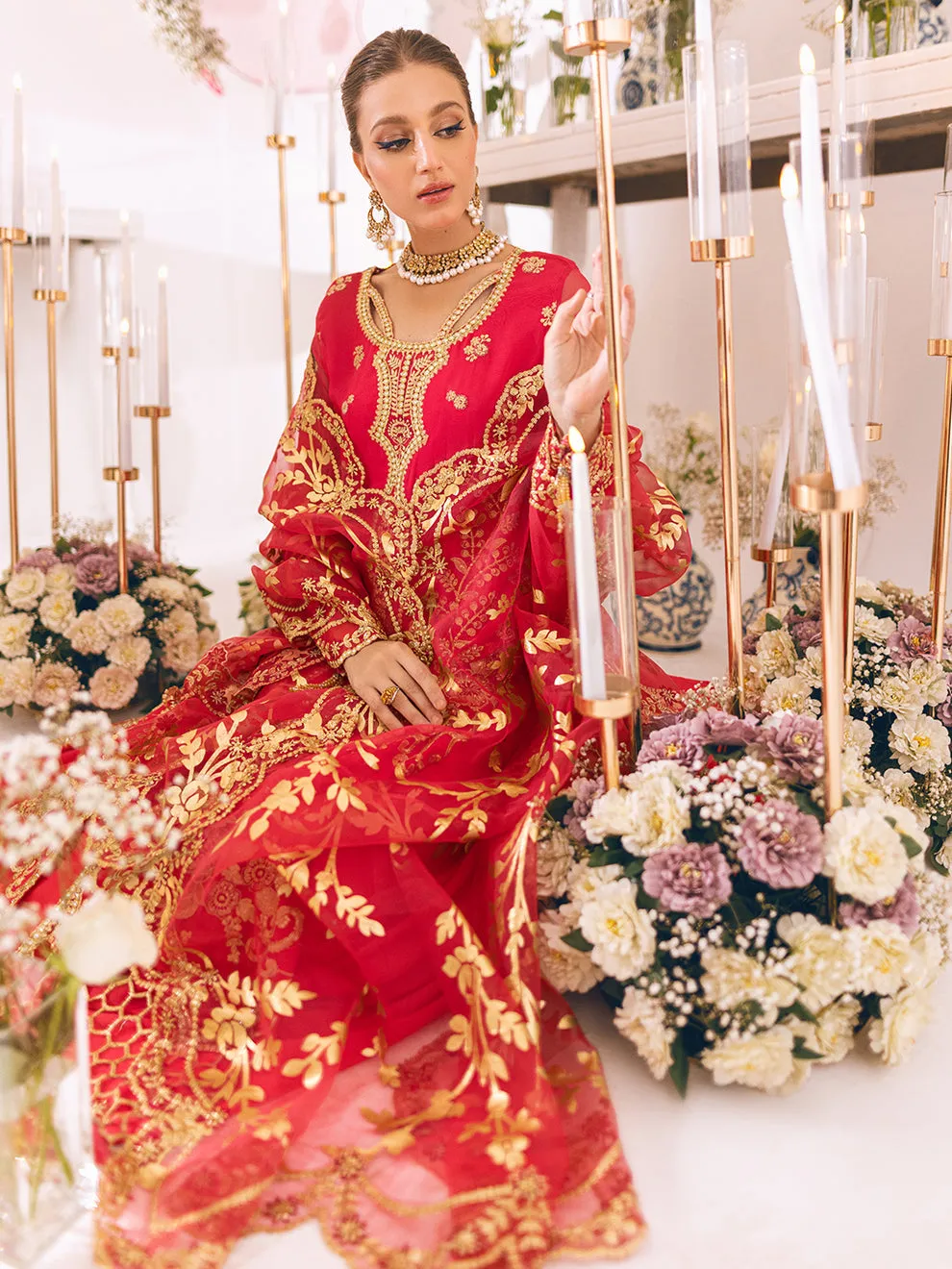 ROHEENAZ | SAWARIYA LUXURY KALIDAAR CHIFFON '23 - 10