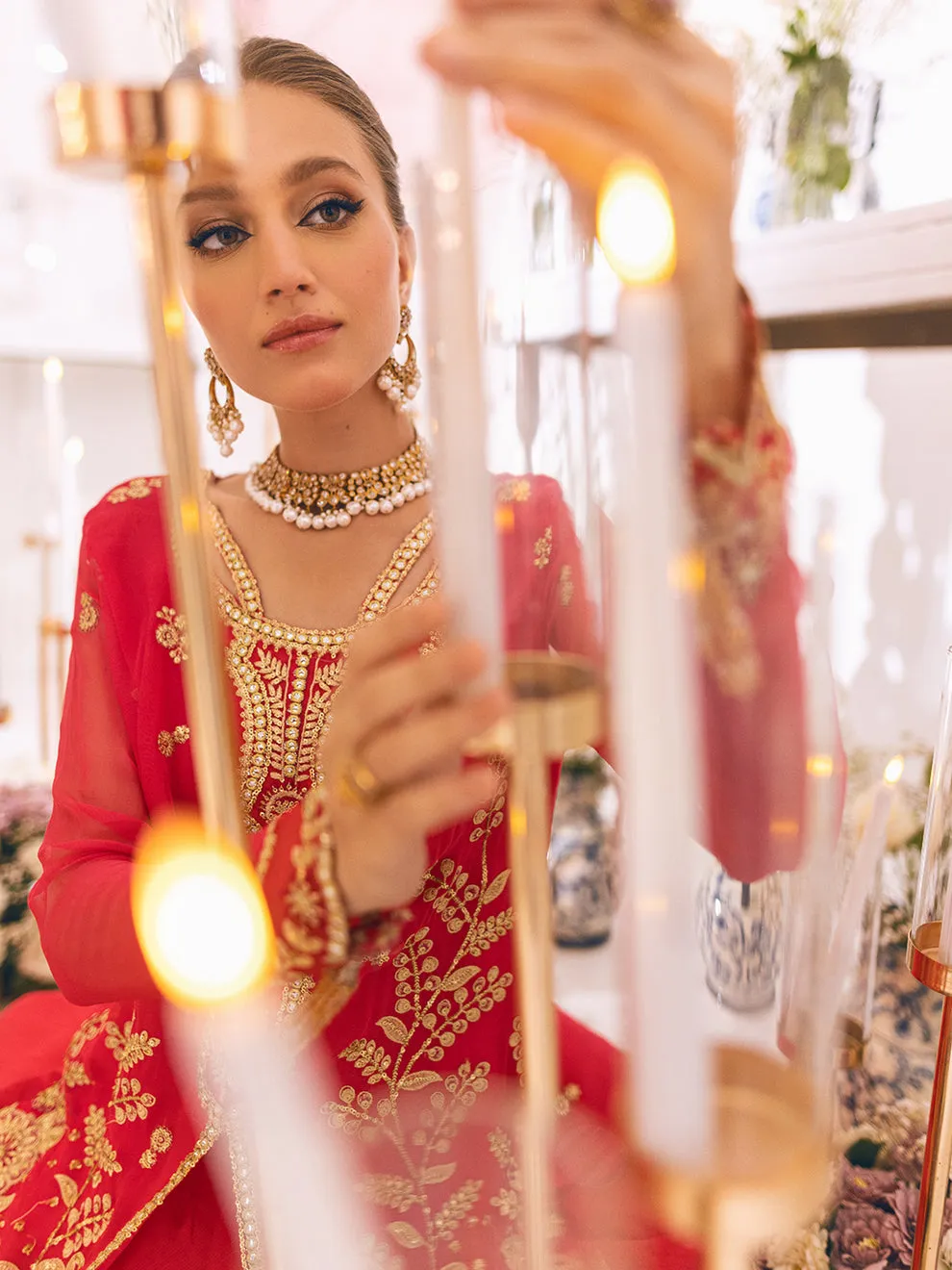 ROHEENAZ | SAWARIYA LUXURY KALIDAAR CHIFFON '23 - 10