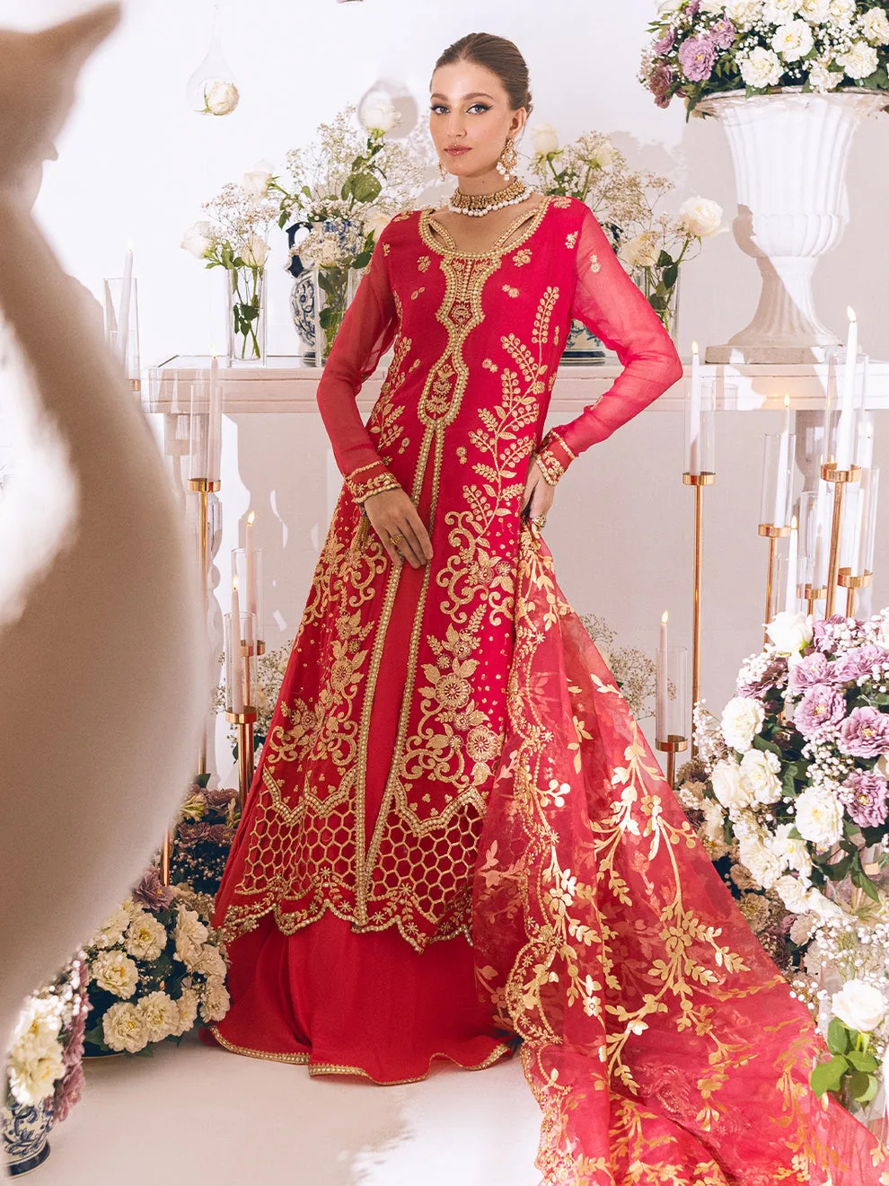 ROHEENAZ | SAWARIYA LUXURY KALIDAAR CHIFFON '23 - 10