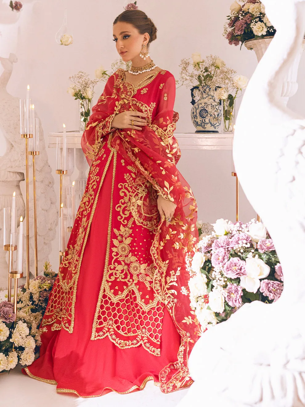 ROHEENAZ | SAWARIYA LUXURY KALIDAAR CHIFFON '23 - 10