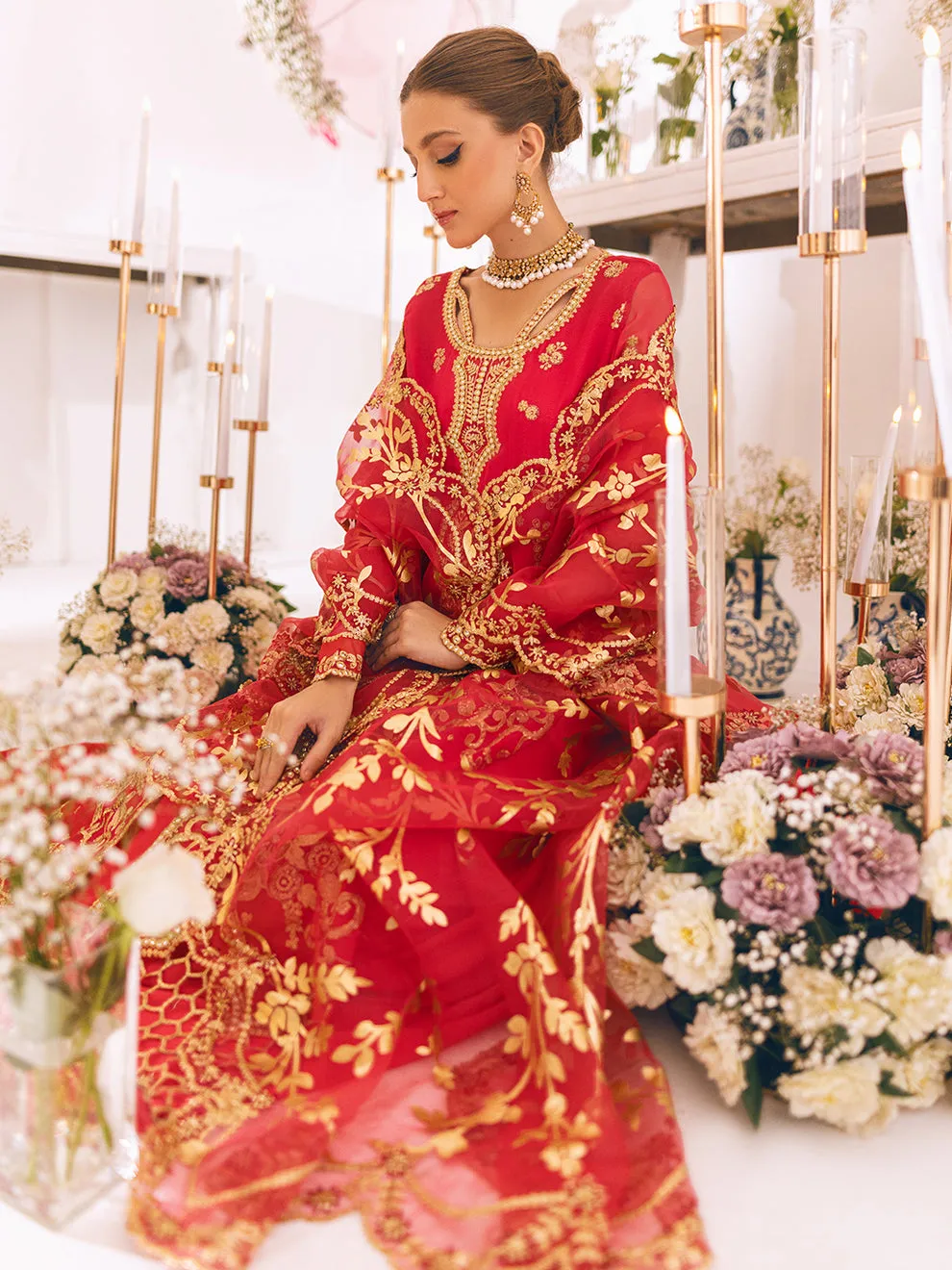 ROHEENAZ | SAWARIYA LUXURY KALIDAAR CHIFFON '23 - 10