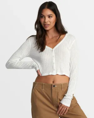 RVCA Womens Homecoming Pointelle Top