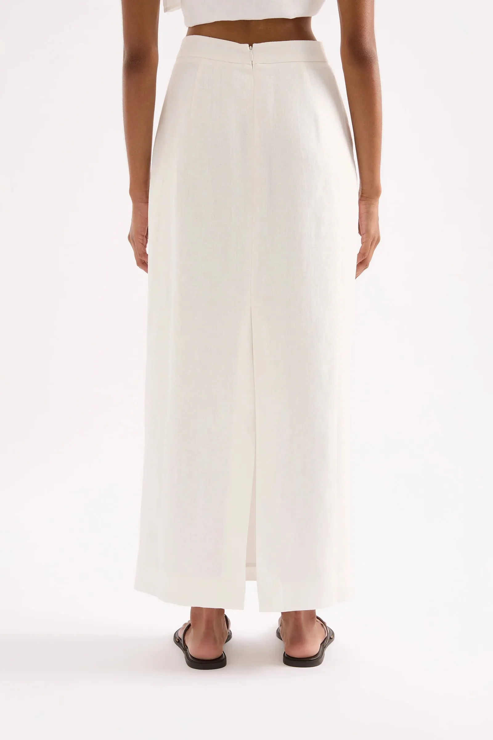 SADIE LINEN MAXI SKIRT